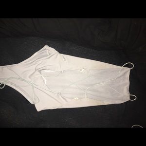 Light blue one piece beautiful